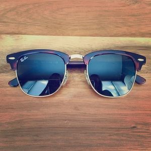 Ray Ban Clubmaster (rb3016) tortoise shell